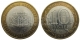 РОССИЯ - 10 рублей 2008 года "СВЕРДЛОВСКАЯ ОБЛАСТЬ" (СПМД), серия: "Российская Федерация"