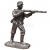 НЕМЕЦКИЙ ПЕХОТИНЕЦ С ВИНТОВКОЙ MAUSER 98, 1944-45 гг..